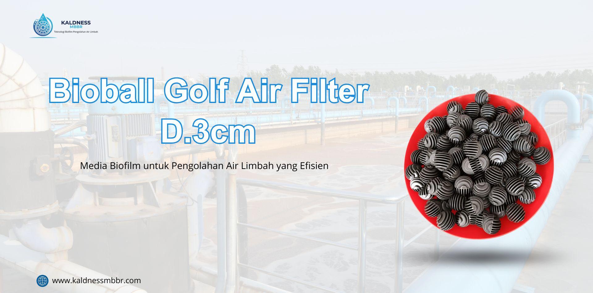 Bioball Golf Air Filter D.3cm